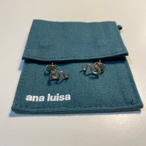 Ana Luisa Small Snake Earrings